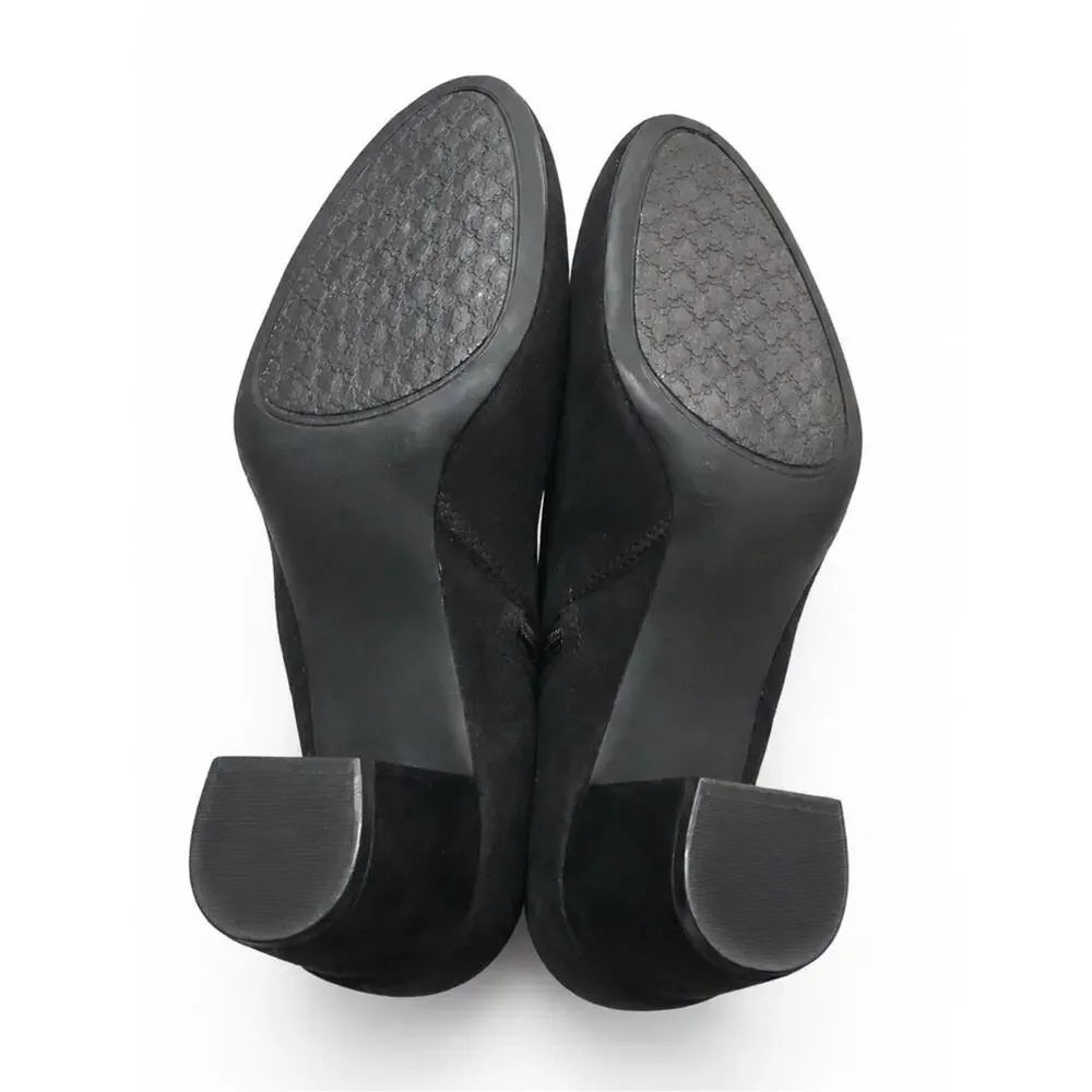 Kelly & Katie Hayd Wide Calf Tall Boots Black Size 7.5W